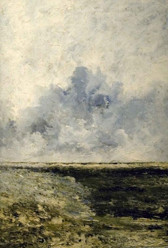 August Strindberg Seascape Norge oil painting art